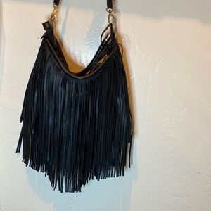 Fringe purse